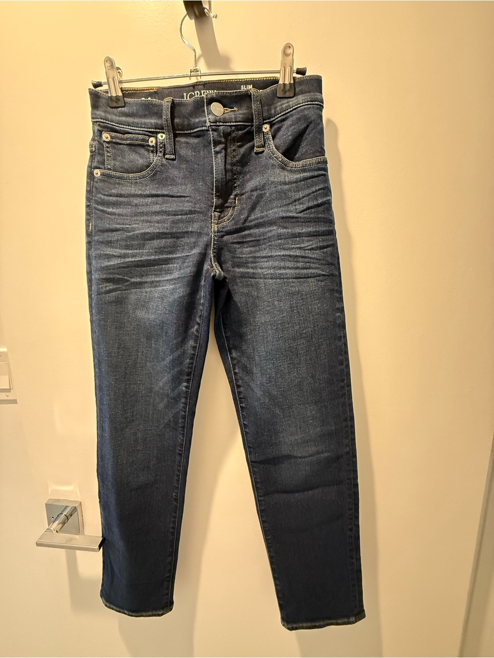 J.Crew slim mid rise with stretch